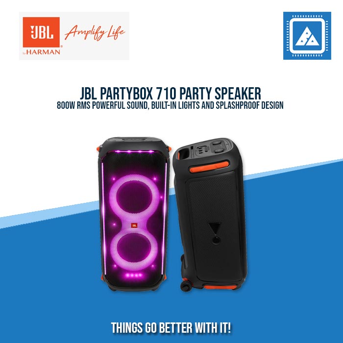 JBL PARTYBOX 710 PORTABLE BLUETOOTH SPEAKER (BLACK) JBL PARTYBOX 710 PORTABLE BLUETOOTH SPEAKER (BLACK)